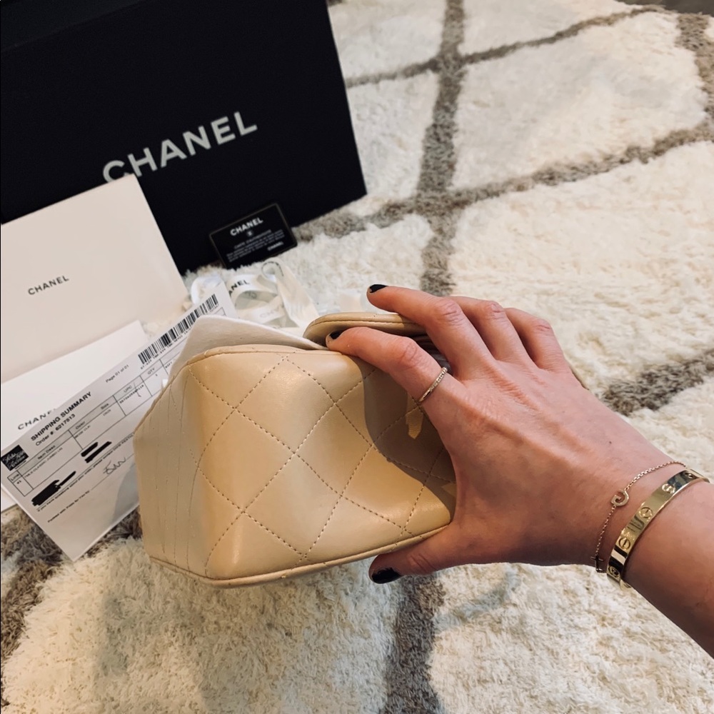 CHANEL Jumbo Double Flap Beige - Picture 7 of 10